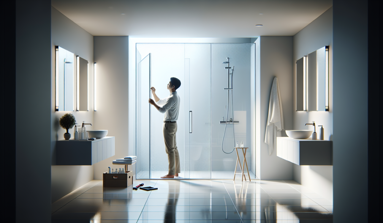 Cómo desmontar las puertas correderas de una mampara de baño