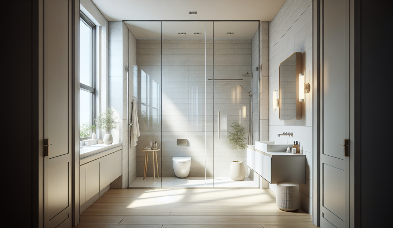 Cómo colocar una mampara de baño fija