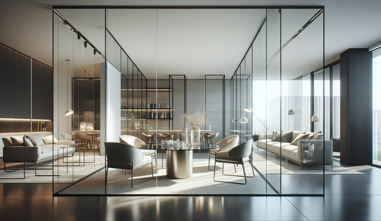 5 ideas originales con mamparas de cristal