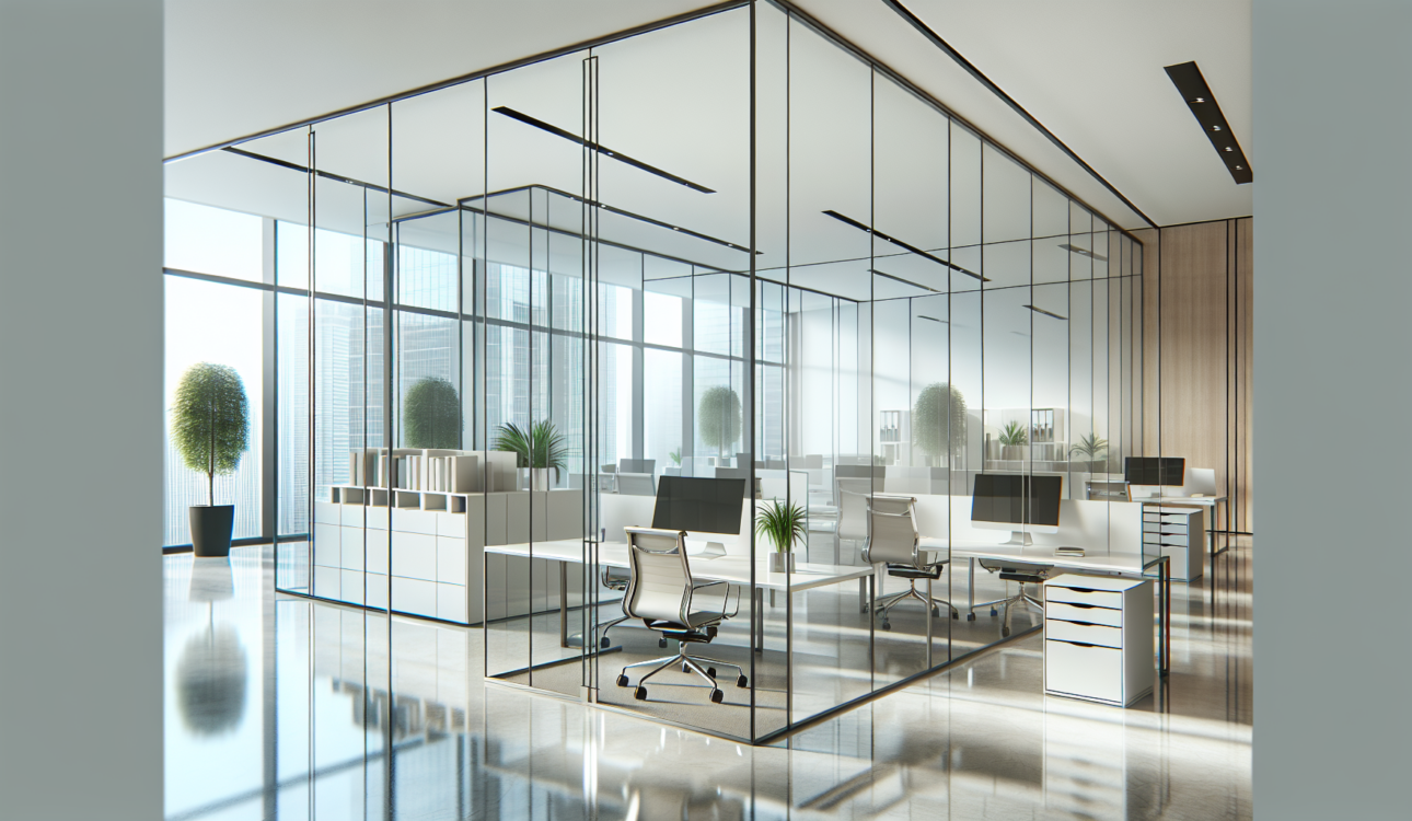 Por qué incluir divisiones de cristal en tu oficina