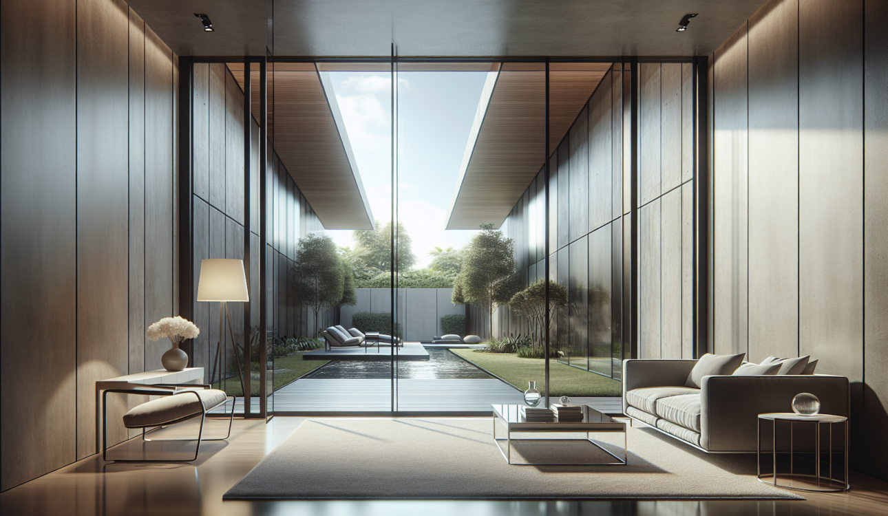 Ideas para modernizar puertas con cristal