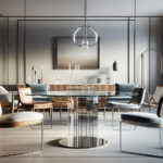 Qué sillas poner con mesa de cristal