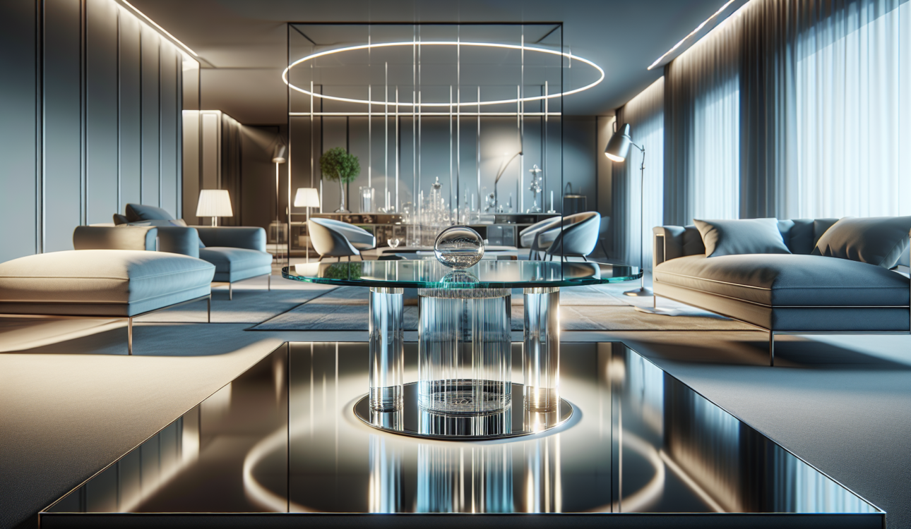 ¿Es segura una mesa de cristal?