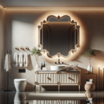 Cómo decorar un espejo para el baño