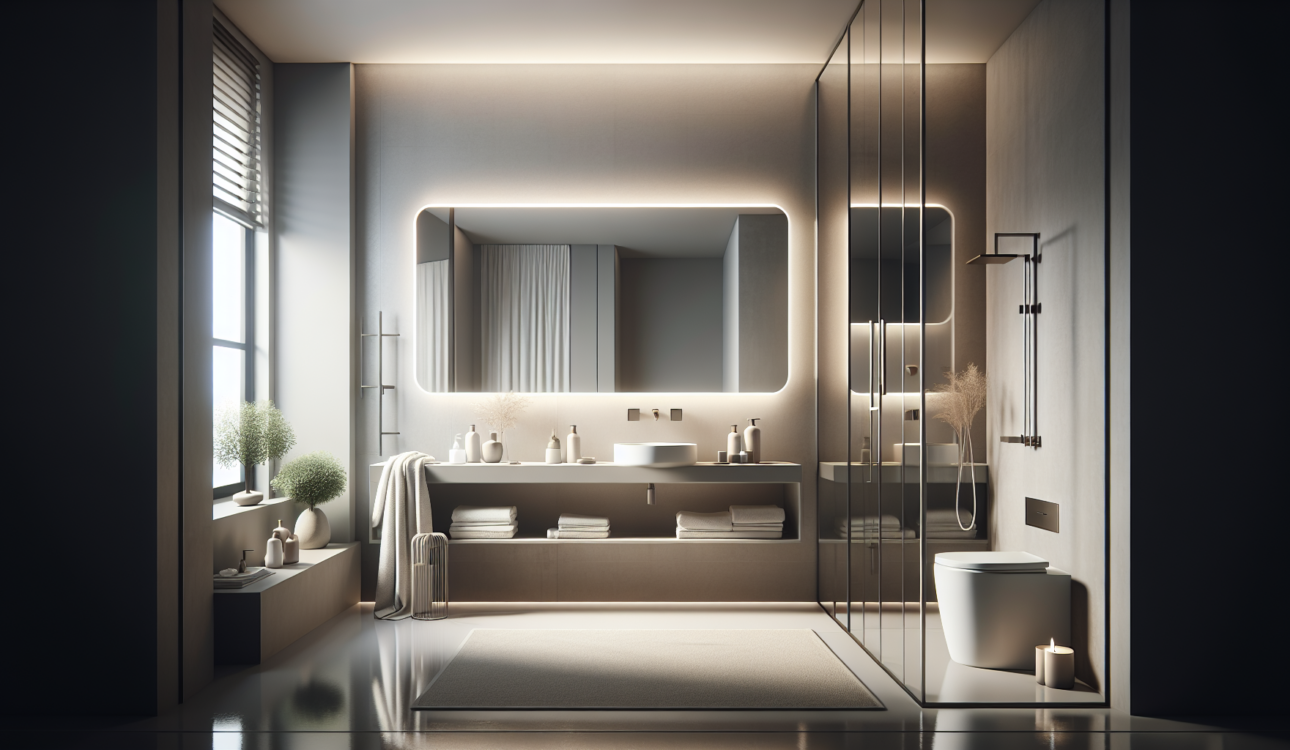 5 consejos para combinar un espejo con la decoración del baño