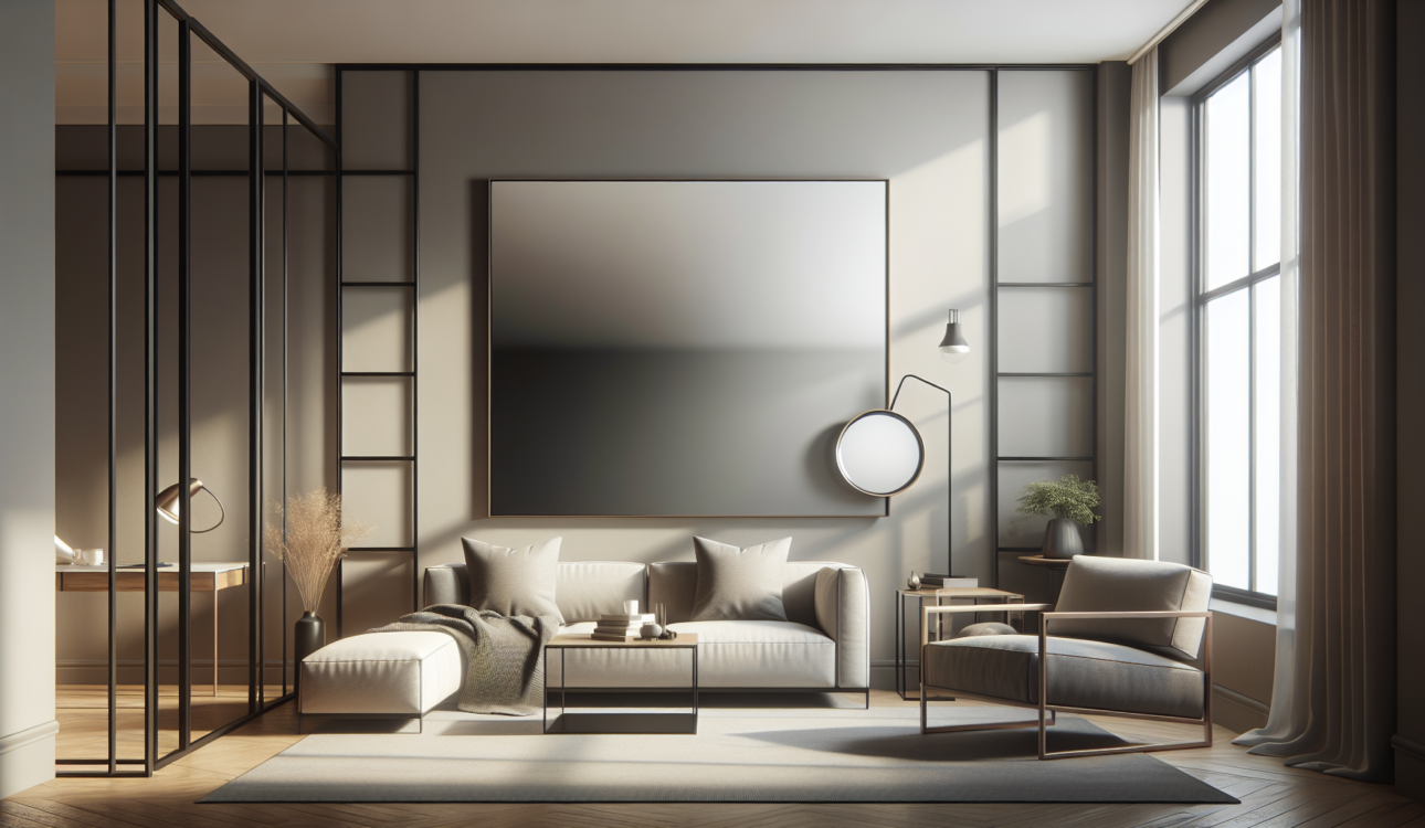 Cómo instalar un espejo en el salón