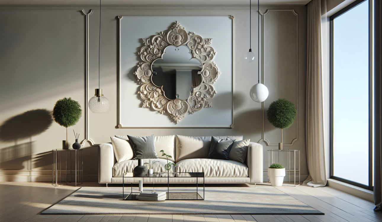 Cómo decorar un espejo para el salón