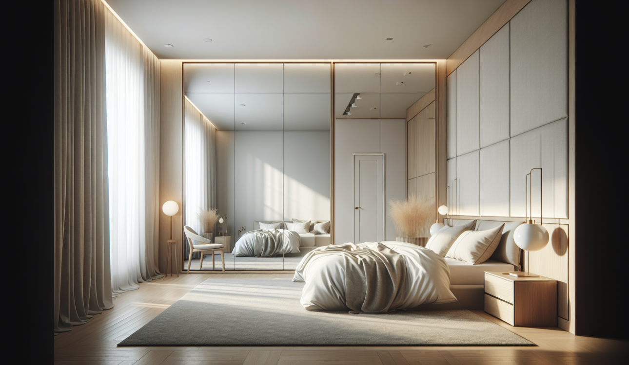 Cómo instalar un espejo en el dormitorio