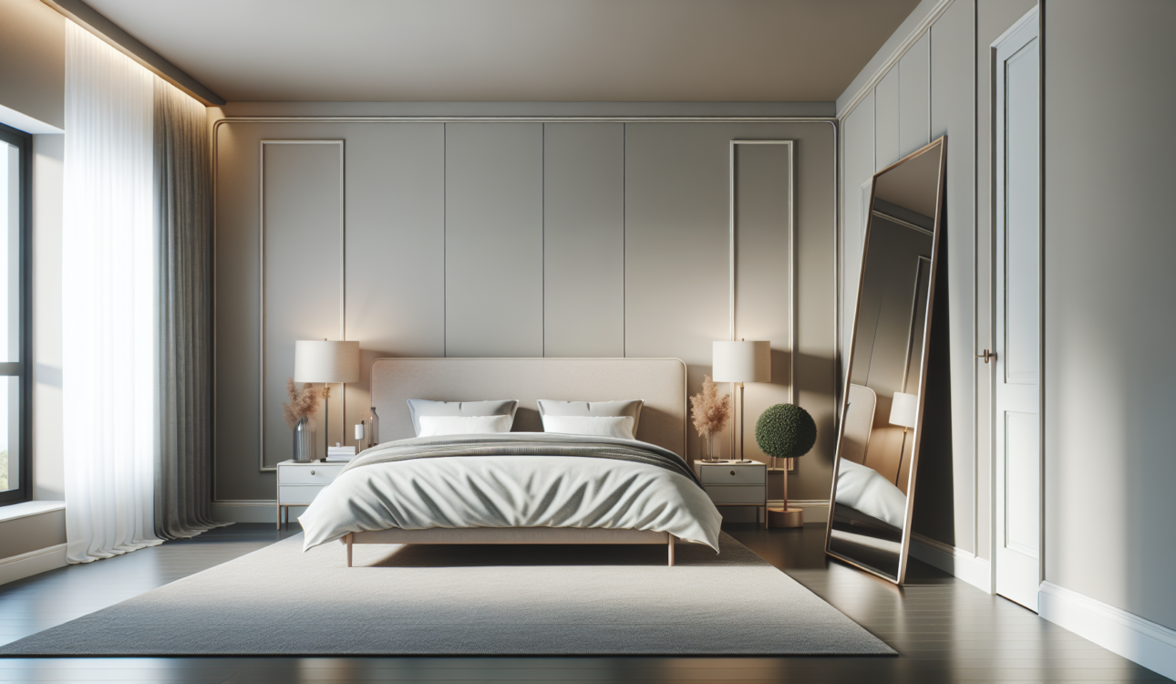 Ventajas de decorar el dormitorio con un espejo