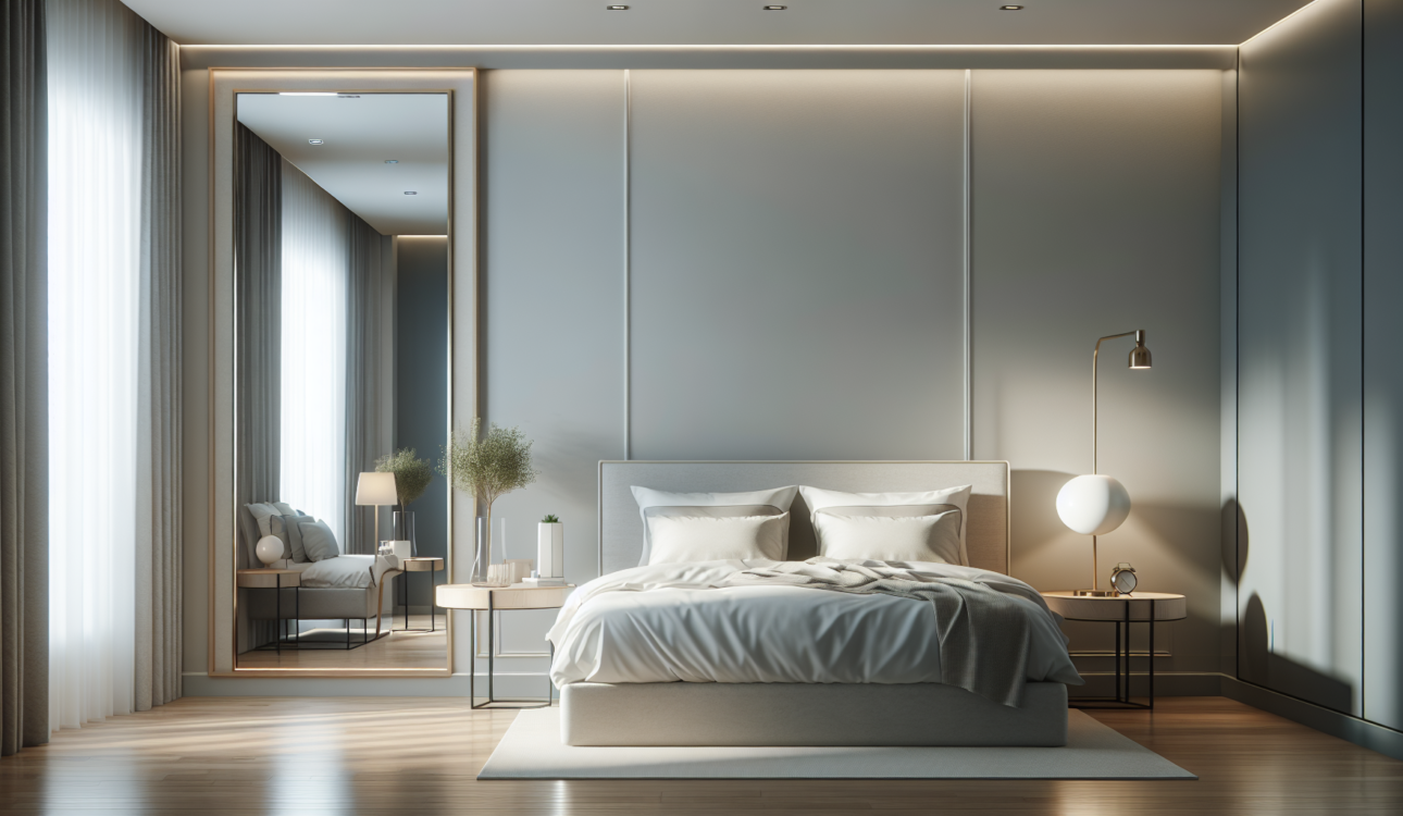 Por qué usar espejos para el dormitorio para hacerlo más grande