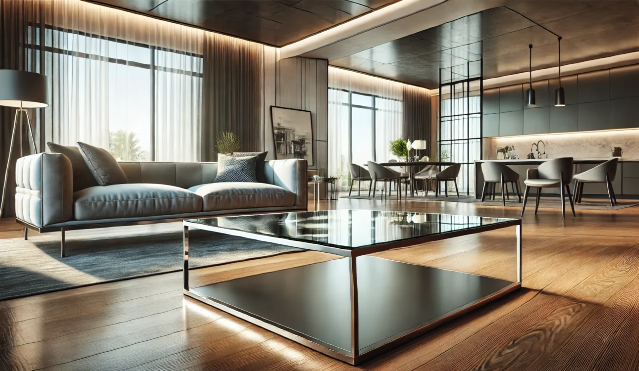 5 ideas de decoración de mesas de cristal