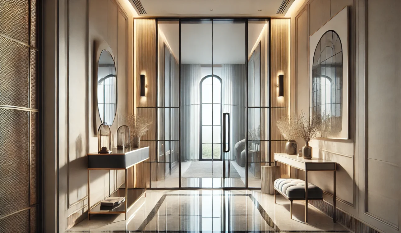 5 ventajas de elegir una puerta de cristal para tu recibidor